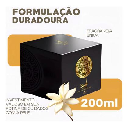 Imagem de Pasta Hidratante Corporal Asad Isabelle La Belle  Creme Perfumado Premium Alta Fixação e Hidratação