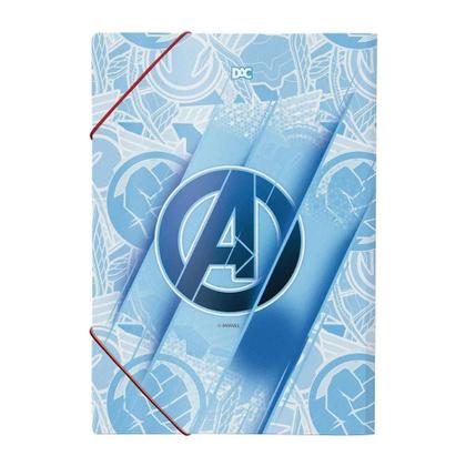 Imagem de Pasta Infantil Escolar Aba Com Elástico Avangers Dac