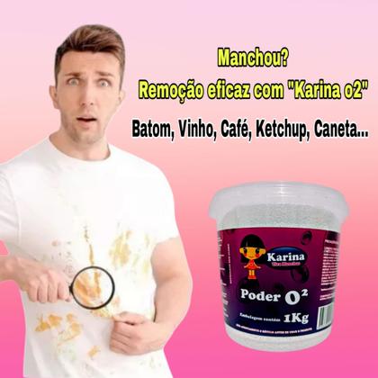 Imagem de Pasta Limpa A Seco 400G Com Tira Manchas Karina Pote 1Kg