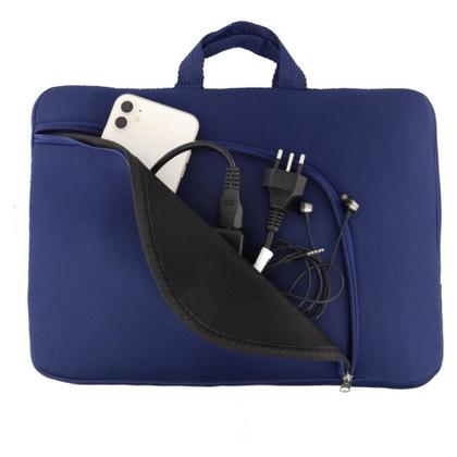 Imagem de Pasta Maleta Para Notebook para Escritório Faculdade Reuniões à Prova Dágua Resistente com Zíper e Espaço para Acessórios