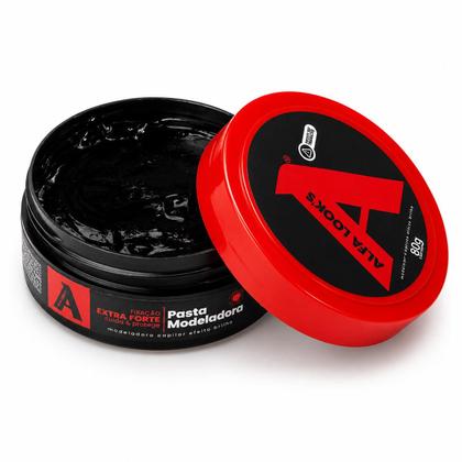 Imagem de Pasta modeladora efeito brilho com fixação extra forte - alfa look's 80g