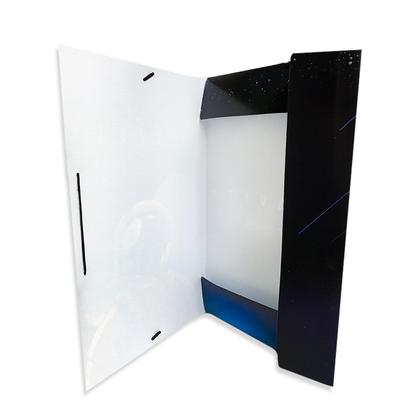 Imagem de Pasta Ofício Aba Elástica Organizadora A4 Cosmos Universo