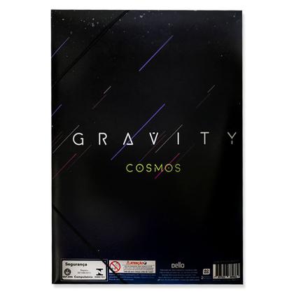 Imagem de Pasta Ofício Aba Elástica Organizadora A4 Cosmos Universo