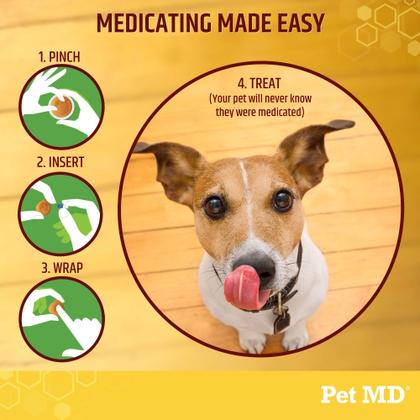 Imagem de Pasta Pill Paste Pet MD - Sabor Queijo e Bacon - 240ml