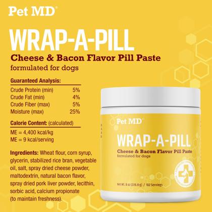 Imagem de Pasta Pill Paste Pet MD - Sabor Queijo e Bacon - 240ml