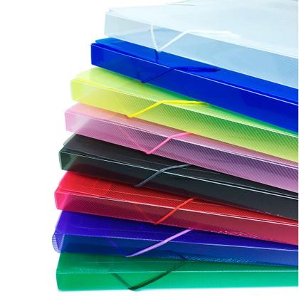 Imagem de Pasta Plástica com Aba e Elástico Ofício 2cm ACP - Rosa