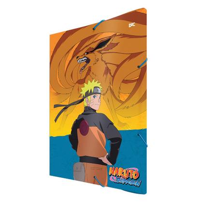 Imagem de Pasta Plastica Naruto Shippuden A4 Aba Com Elastico Dac