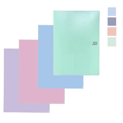 Imagem de Pasta Plástico A4 em L Porta Documentos Tons Pastéis