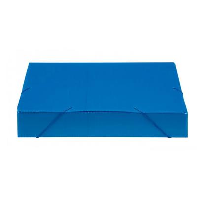Imagem de Pasta Polionda com Aba e Elástico 55mm Polibras - Azul