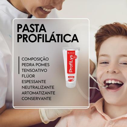 Imagem de Pasta Profilática Lysanda Com Fluor 90g Sem Oleo Profilys