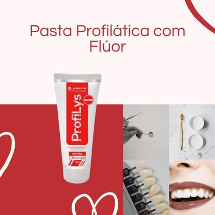 Imagem de Pasta Profilática Lysanda Com Fluor 90g Sem Oleo Profilys