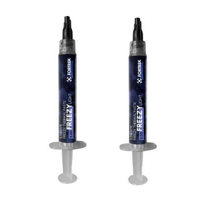 Imagem de Pasta Térmica Fortrek Freezy Light 3G 5,5W/MK Cinza/Prata