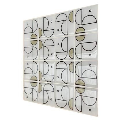 Imagem de Pastilha Adesiva 3M - Kit com 4 Placas Quadradas de 5x5cm