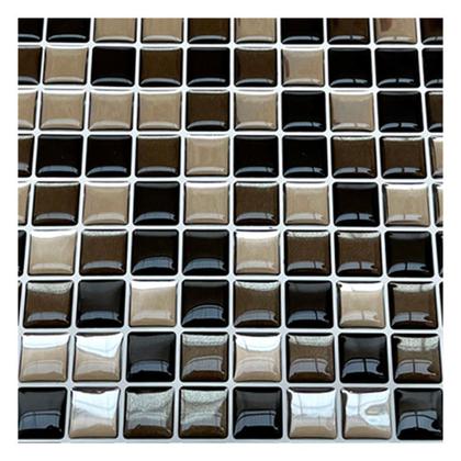 Imagem de Pastilha Adesiva Mini Cromada Branca, Cinza e Preta - Kit com 4 Placas 3M