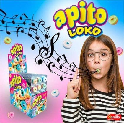 Imagem de Pastilha Apito Loko 1CX com 15 Cartelas Danilla