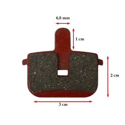 Imagem de Pastilha de Freio a disco ksd Quadrada