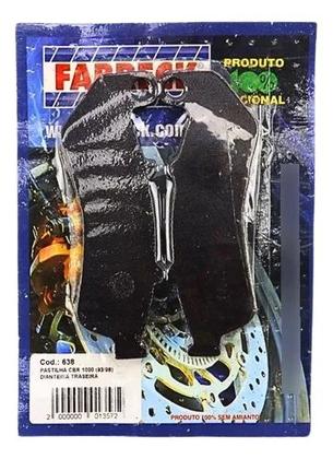 Imagem de Pastilha De Freio Cbr 1000 (93/98) Dianteira Traseira