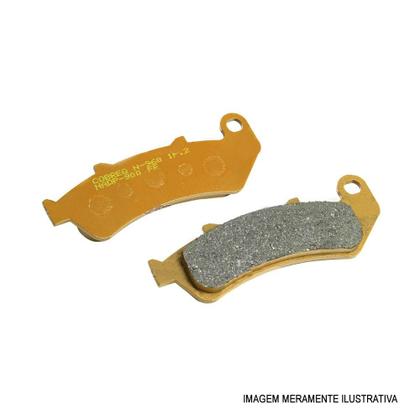 Imagem de Pastilha de Freio Cobreq Honda CBR 1000 93-99 Cerâmica N968C