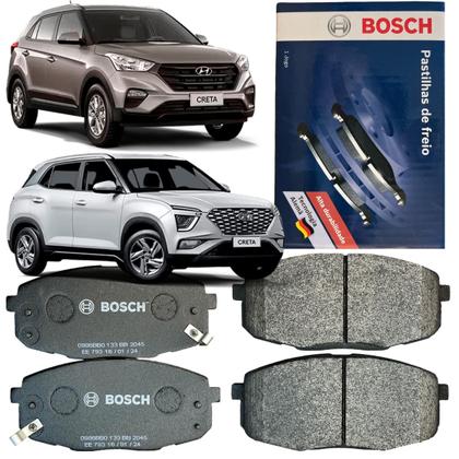 Imagem de Pastilha de Freio Creta 1.6 2.0 2016 2017 2018 2019 2020 2021 2022 2023 2024 Dianteira Bosch