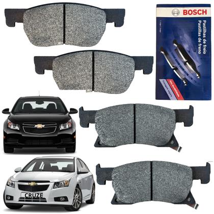 Imagem de Pastilha de Freio Cruze 1.4 Lt Ltz Sport 2017 2018 2019 2020 2021 2022 Dianteira Original Bosch
