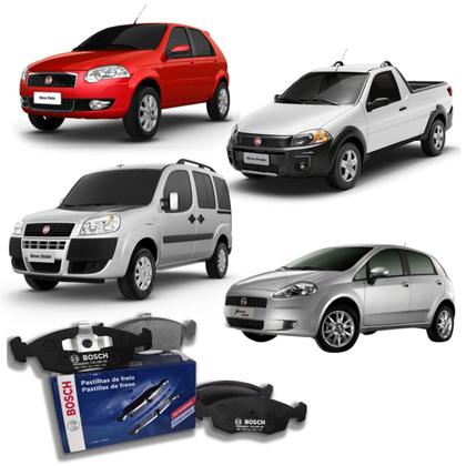 Imagem de Pastilha De Freio Dianteira Bosch Doblo Palio Punto Strada