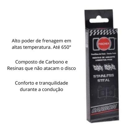 Imagem de Pastilha De Freio Dianteira Dafra Cruisym 300i Carbono