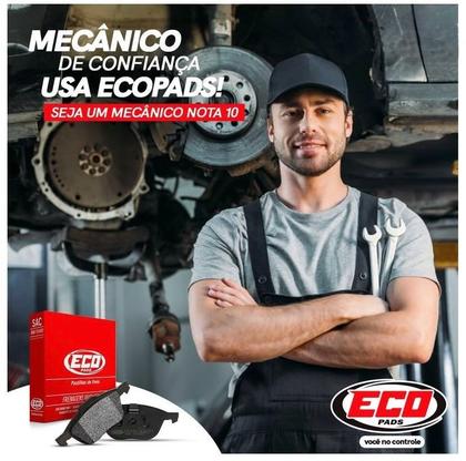 Imagem de Pastilha de freio dianteira ford new fiesta, new ka, 2012 2013 2014 2015 2016 2017 2018 2019 2020