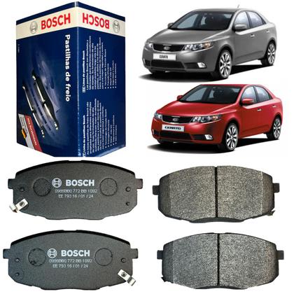 Imagem de Pastilha De Freio Dianteira I30 2.0 Cerato 1.6 2009 2010 2011 2012 Cerato 2.0 2019 a 2024 Bosch