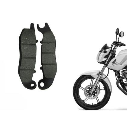Imagem de Pastilha De Freio Dianteira Moto Honda CG Titan Fan 150 2009 até 2015 Mix/Flex/ CG Fan Cargo 125 Esd/ CG Fan 160 2016/20