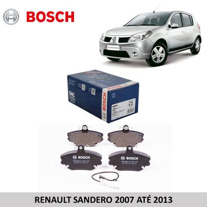 Imagem de Pastilha De Freio Dianteira Renault Sandero 2007 2008 2009 2010 2011 2012 2013 2014