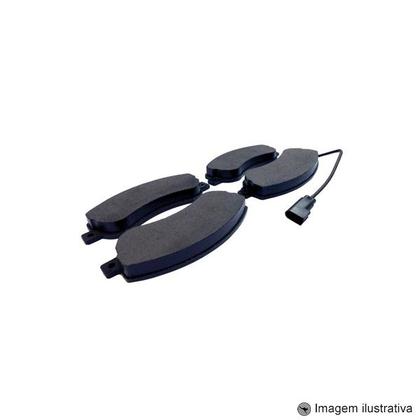 Imagem de Pastilha de Freio Dianteira Transit Van / Furgao 2.4L TDCI 09 / ... com Sensor com alarme sonono