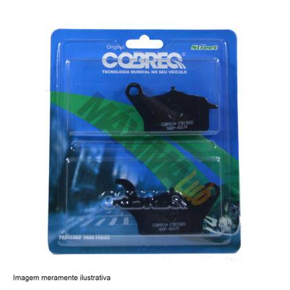 Imagem de Pastilha de Freio Moto Honda/Susuki/Yamaha Cobreq - N 1788
