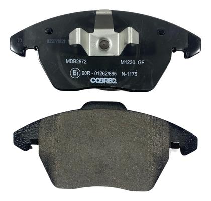Imagem de Pastilha De Freio Original Cobreq Citroën C4 Peugeot 3008