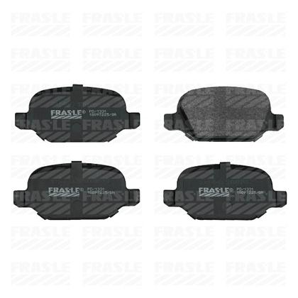 Imagem de Pastilha de Freio PD/1331 147 00/10 156 00/05 500 07/15  Linea 08/16  Punto 1.4 09/16  Bravo 11/ Traseira