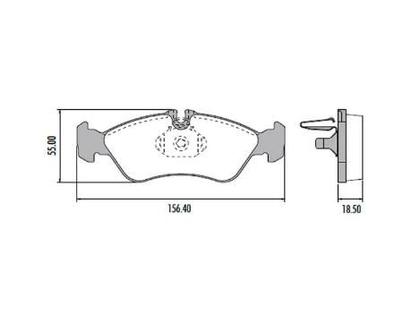 Imagem de Pastilha De Freio Sprinter Traseira Lonaflex P341 Sem Alarme Sistema Teves Jogo
