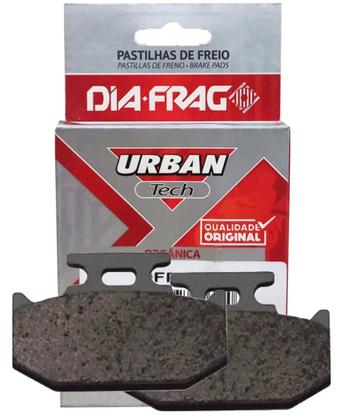 Imagem de Pastilha de Freio Traseira Fazer 250 / Xtz 150 Crosser Abs / Xtz 250 Lander / Xtz 250 Teneré Diafrag Urban Tech