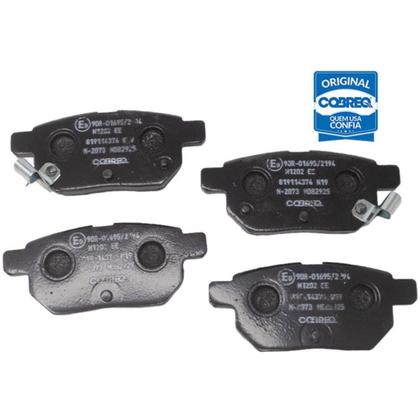 Imagem de Pastilha de Freio Traseiro Toyota Corolla 2012 a 2023 COBREQ