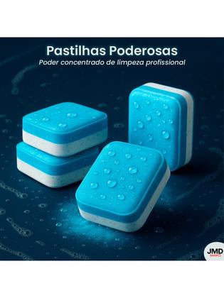 Imagem de Pastilha de Limpeza Máquina de Lavar Roupas e Louças Remove Resíduos e Elimina Odores