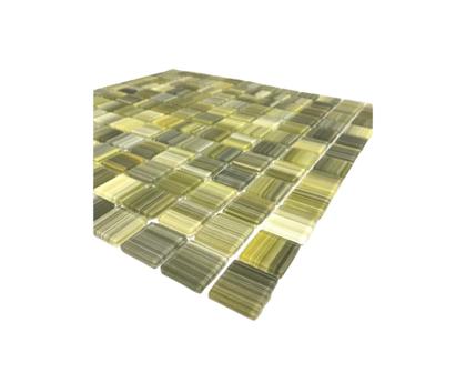 Imagem de Pastilha De Vidro Cristal Verde WL34 23x23x4mm