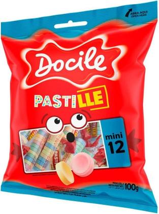 Imagem de Pastilha Docile Pastille Mini Sortidas 100g