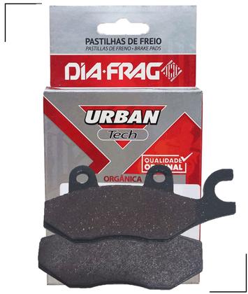 Imagem de Pastilha e Lona de Freio Cb 300R Sem Abs 2009 A 2015 Diafrag