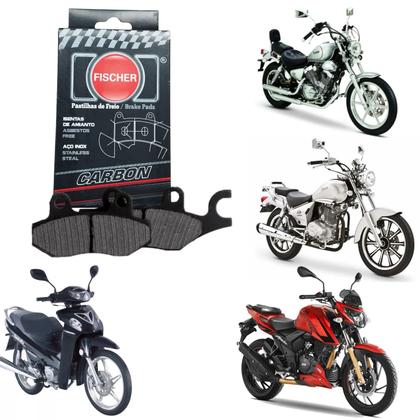 Imagem de Pastilha Fischer Carbon Dianteira / Traseira Dafra Apache Sundown