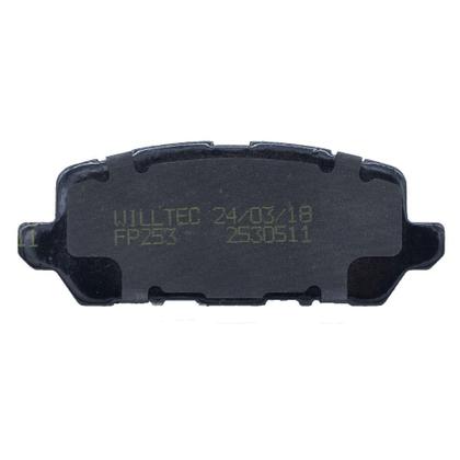 Imagem de Pastilha Freio Cerâmica Traseira Honda Hrv 2015... - Willtec Fastpad