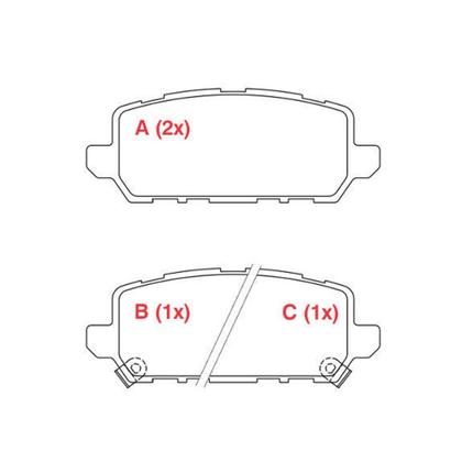 Imagem de Pastilha Freio Cerâmica Traseira Honda Hrv 2015... - Willtec Fastpad