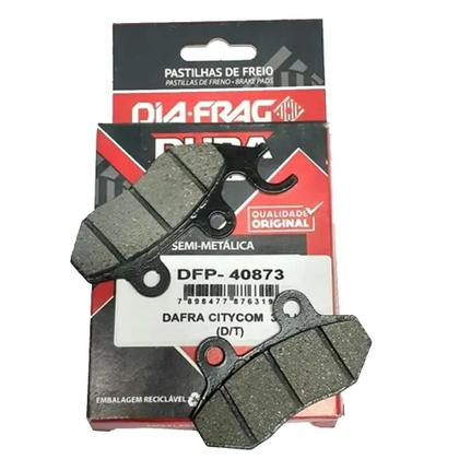 Imagem de Pastilha Freio Dia-Frag Dafra Citycom 300i 2009-15 DFP-40873
