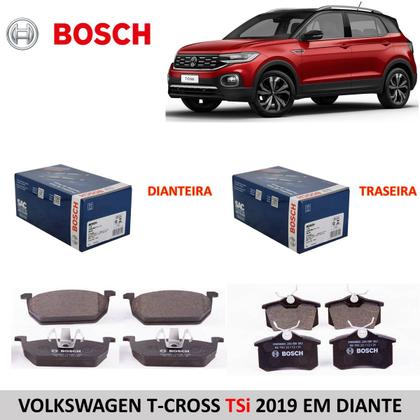 Imagem de PASTILHA FREIO DIAN / TRAS BOSCH VOLKSWAGEN T-CROSS TSi 2019