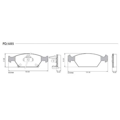 Imagem de Pastilha Freio Dianteira City, Fit