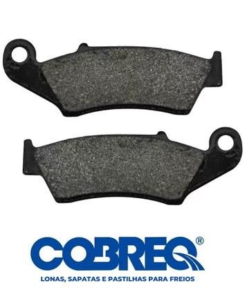 Imagem de Pastilha Freio Dianteira Cobreq Honda Nx 150 200 Sahara Falcon Ate 2008 Xr 200 Xre 190 300 Sem Abs Xr250 Tornado Nxr Bros 125 150