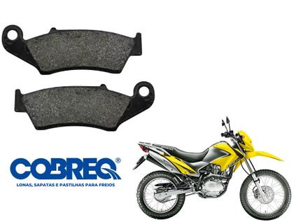 Imagem de Pastilha Freio Dianteira Cobreq Honda Nx 150 200 Sahara Falcon Ate 2008 Xr 200 Xre 190 300 Sem Abs Xr250 Tornado Nxr Bros 125 150