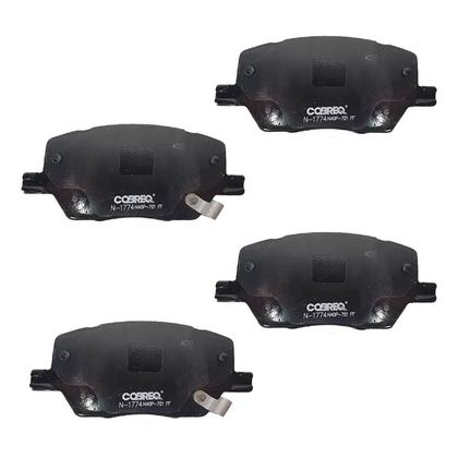 Imagem de Pastilha Freio Dianteira Cobreq Toro 1.3 Turbo 2021 A 2024